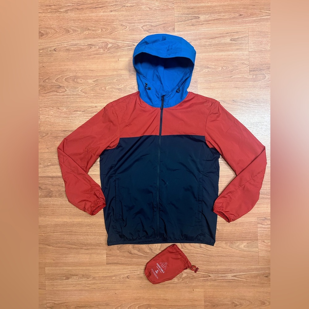 J.W. ANDERSON X UNIQLO Colorblock Parka Windbreaker Jacket (Mens S)